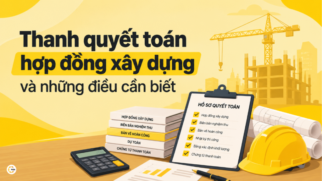 Thanh quyết toán hợp đồng xây dựng và những điều cần biết