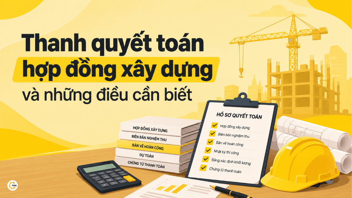 Thanh quyết toán hợp đồng xây dựng và những điều cần biết
