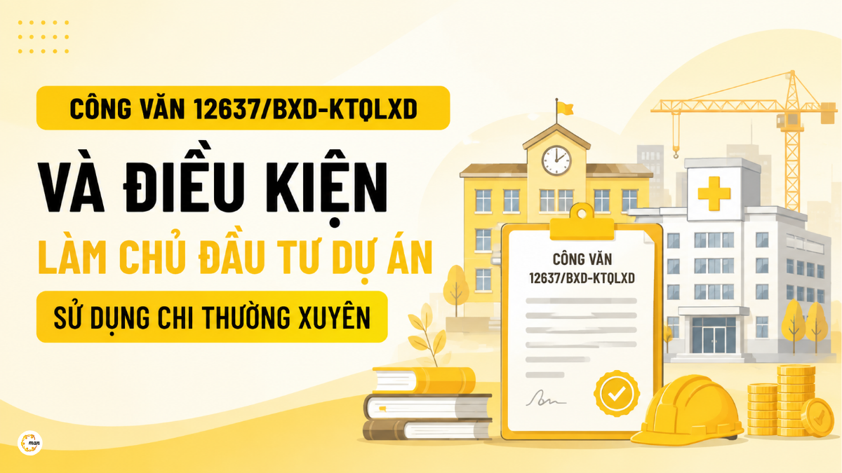 Công văn 12637/BXD-KTQLXD