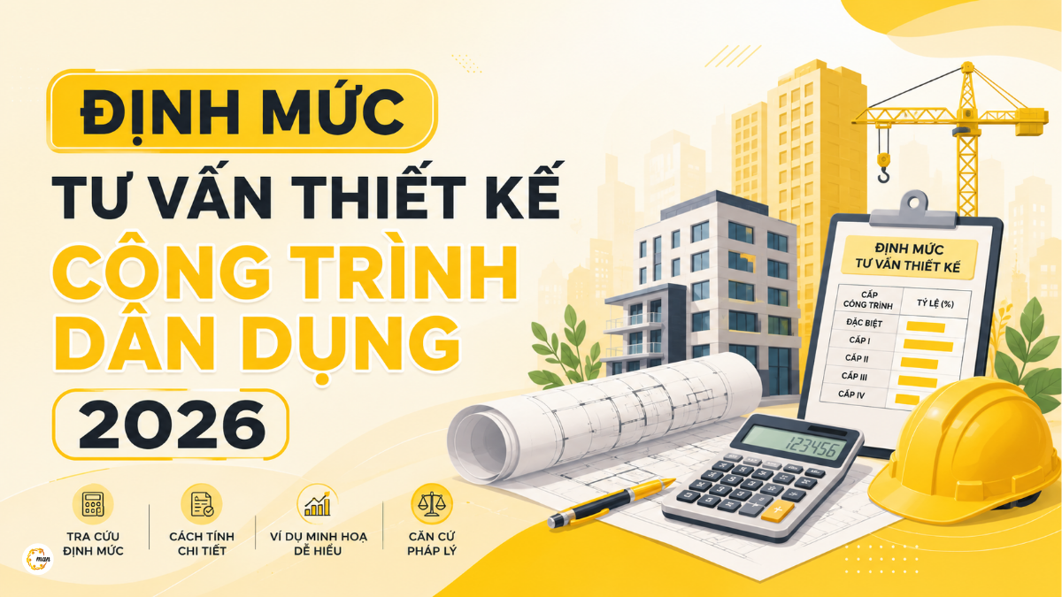 Định mức tư vấn thiết kế