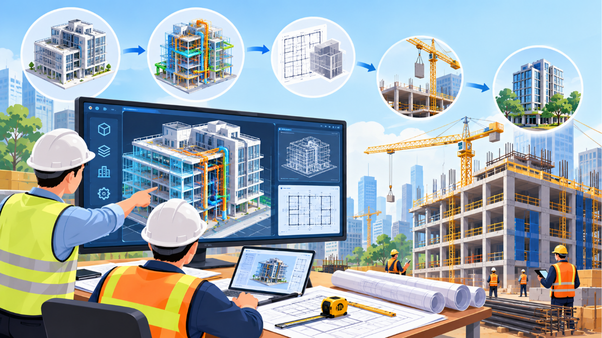 Áp dụng BIM cho công trình cấp II trở lên theo Nghị định 217/2026/NĐ-CP
